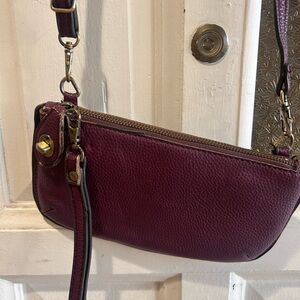 Joy Susan mini crossbody wristlet clutch, removable strap